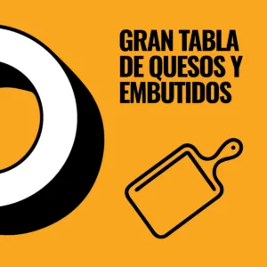 Gran tabla de embutidos y quesos
